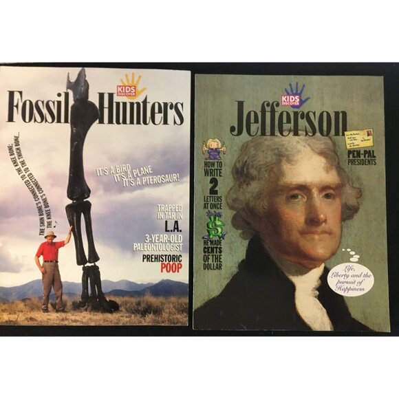 Kids Discover Magazine Lot of 6 Shelter Astronauts Jefferson Civil War - Picture 4 of 7